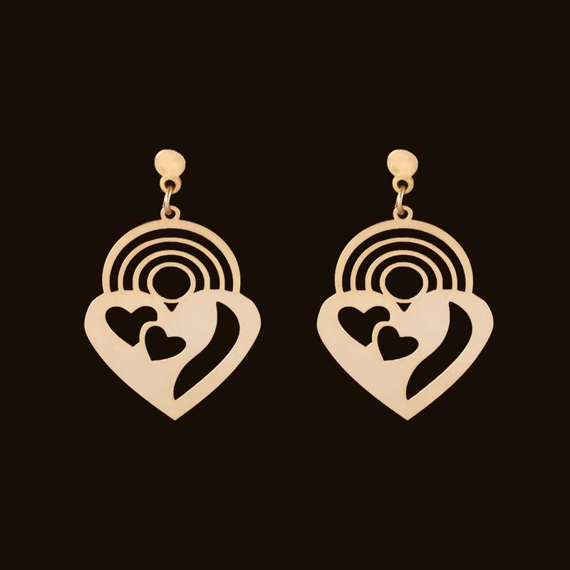 گوشواره نقره زنانه مدل h351