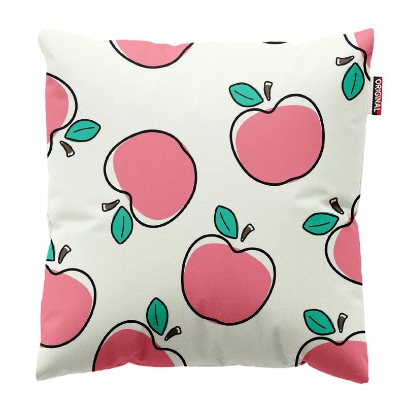 کوسن پاد آفرین طرح سیب کد 1950 سایز 30*30 سانتی متر