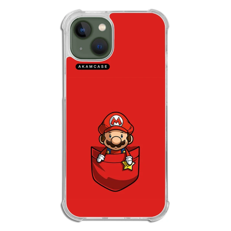 کاور آکام مدل AMCWTA13-SUPER MARIO3 مناسب برای گوشی موبایل اپل iPhone 13
