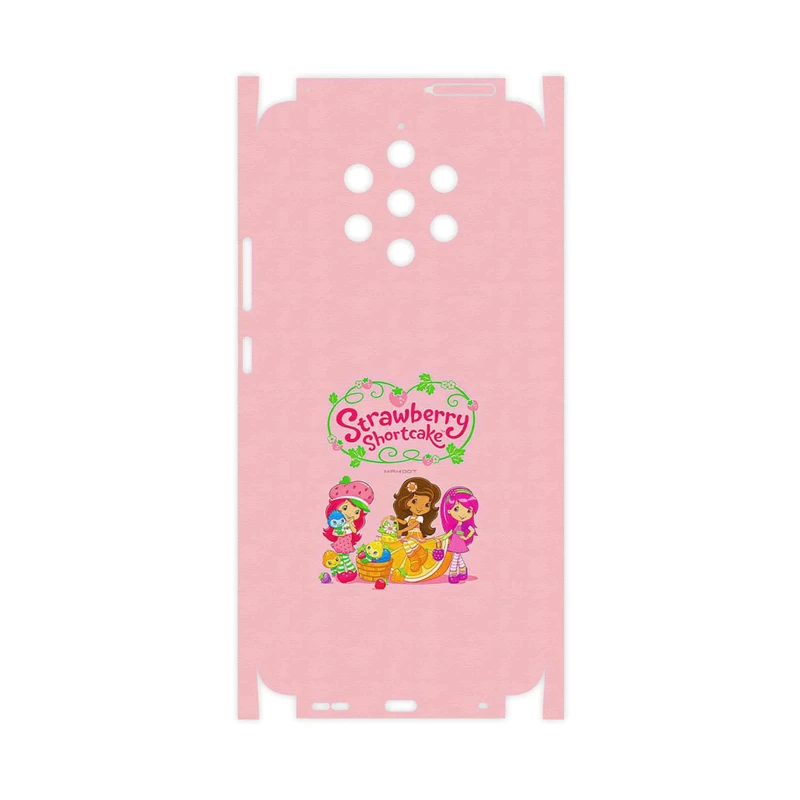 برچسب پوششی ماهوت مدل Strawberry Shortcake-FullSkin مناسب برای گوشی موبایل نوکیا 9 Pureview