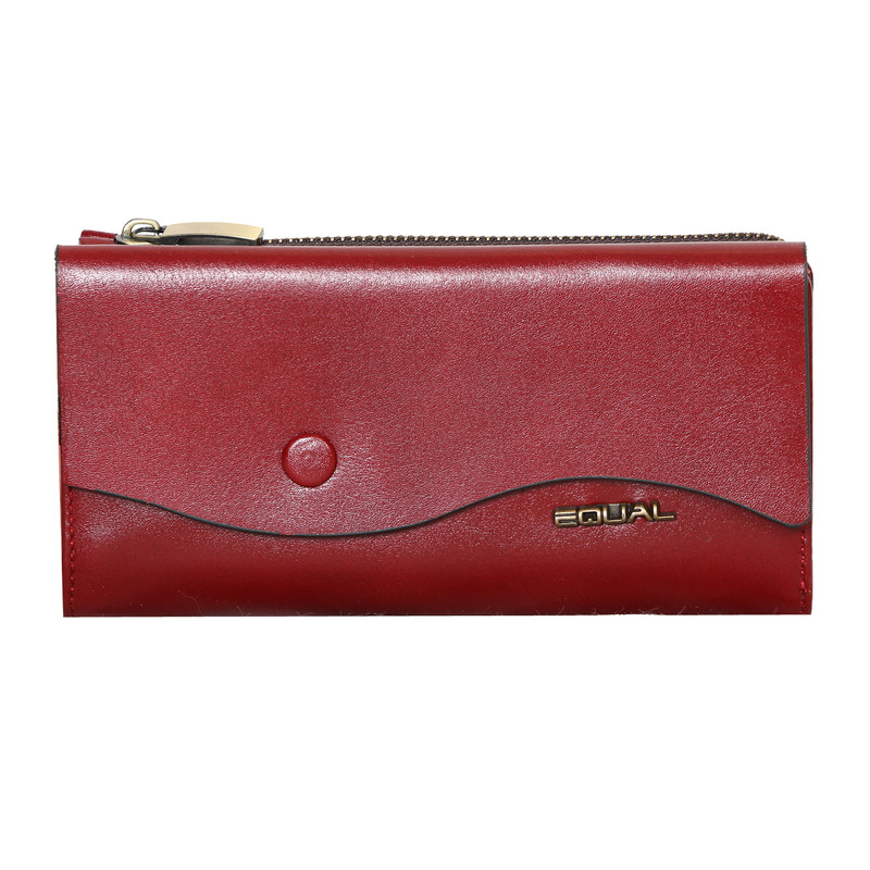 کیف پول زنانه اکوآل مدل تک دکمه SBE0209