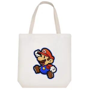 ساک خرید خندالو مدل سوپر ماریو Super Mario کد 3456