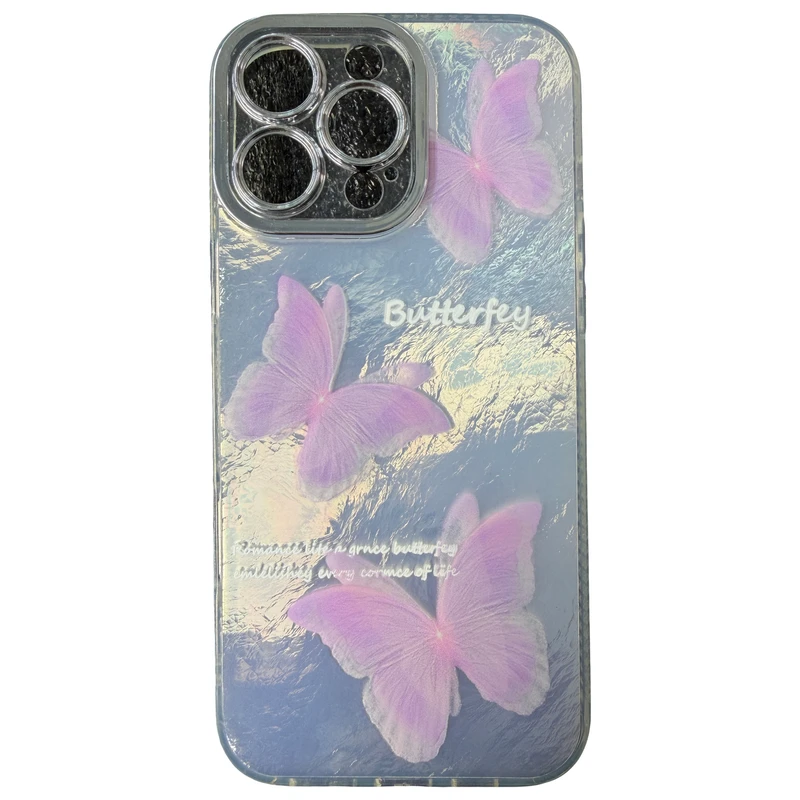 کاور مدل پروانه مناسب برای گوشی موبایل اپل iphone 16 pro max