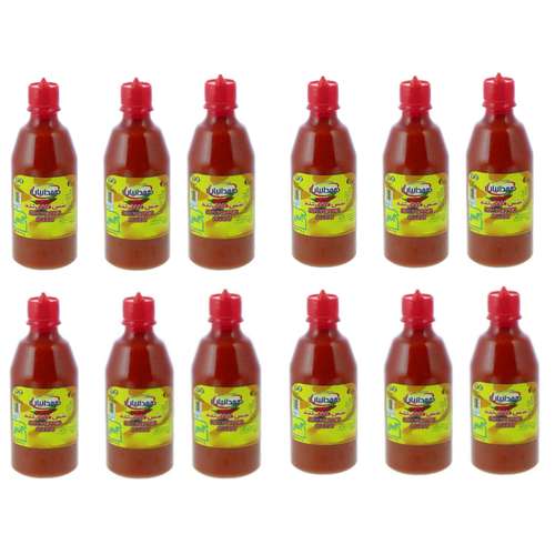 سس گوجه فرنگی فلفل تند همدانیان - 450 گرم بسته 12 عددی