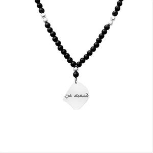 گردنبند نقره مردانه لیردا مدل قسمت من کد gor 0022