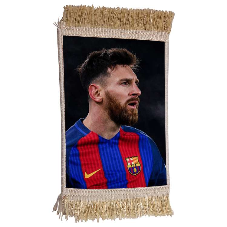 فرش ماشینی دیوارکوب مدل مسی کد 23