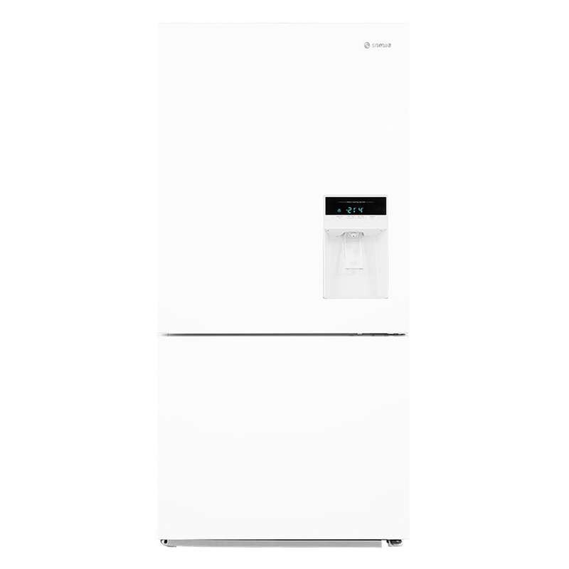 یخچال فریزر 26 فوت اسنوا مدل SBDi-L300-SW با ارتفاع 180، پهنای 82 و عمق 75.3 سانتی متر، میزان مصرف انرژی A+، دارای 3 طبقه در یخچال و 3 کشو در فریزر، دارای سیستم نوفراست