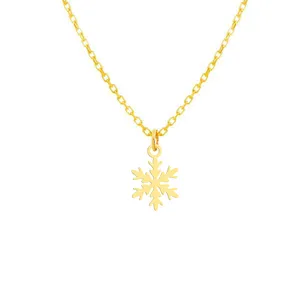 گردنبند نقره زنانه هایکا مدل دانه برف کد n.ha2-6