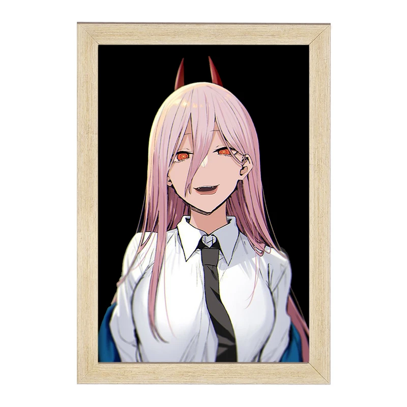 تابلو خندالو مدل پاور انیمه مرد اره ای Chainsaw Man  کد 17904