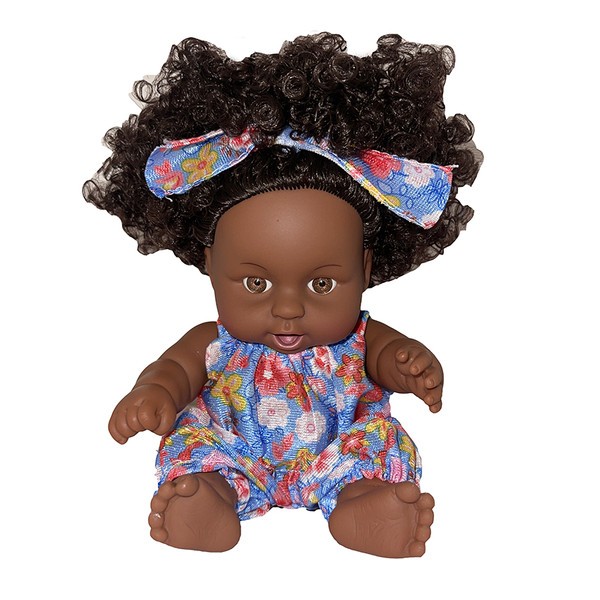 عروسک مدل دختر سیاه پوست طرح May May کد 02 ارتفاع 15سانتی متر