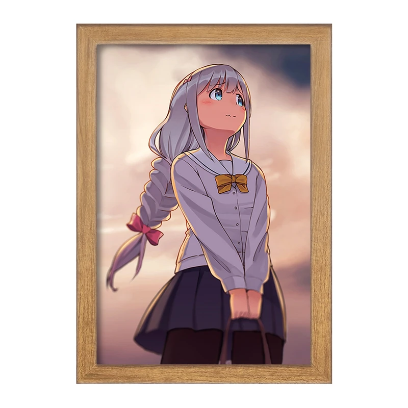 تابلو خندالو مدل ساگیری انیمه ارومانگا سنسی Eromanga Sensei  کد 22713