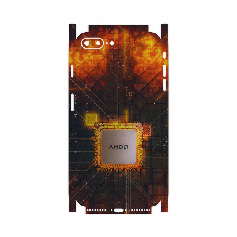 برچسب پوششی ماهوت مدل AMD Brand-FullSkin مناسب برای گوشی موبایل اپل iPhone 8 Plus