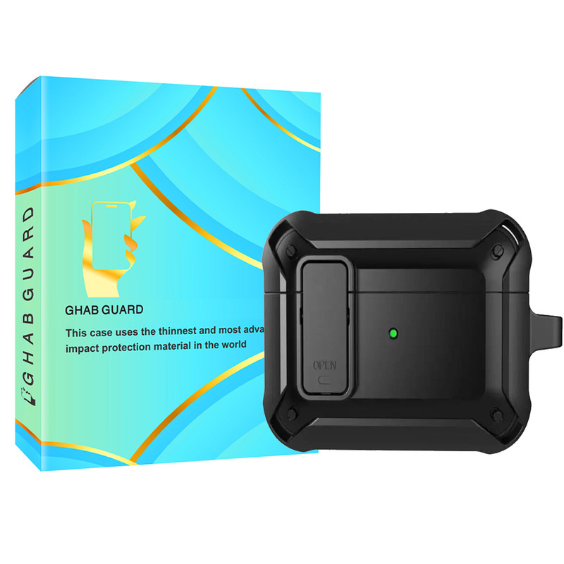 کاور قاب گارد مدل EGGSCA30 مناسب برای کیس اپل AirPods 4 / AirPods 4 ANC