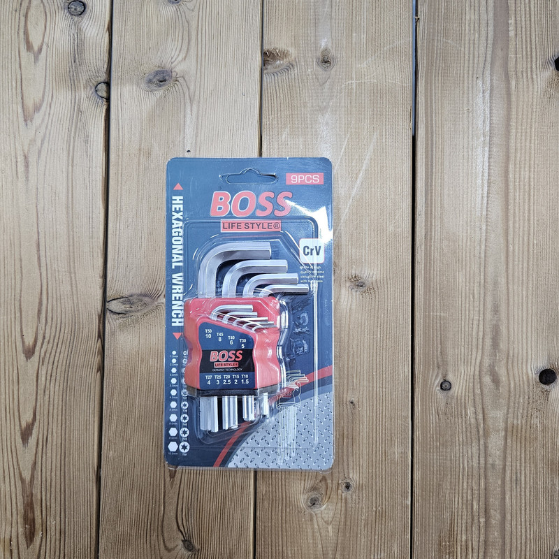 مجموعه 9 عددی آچار الن باس مدل LIFE_STYLE