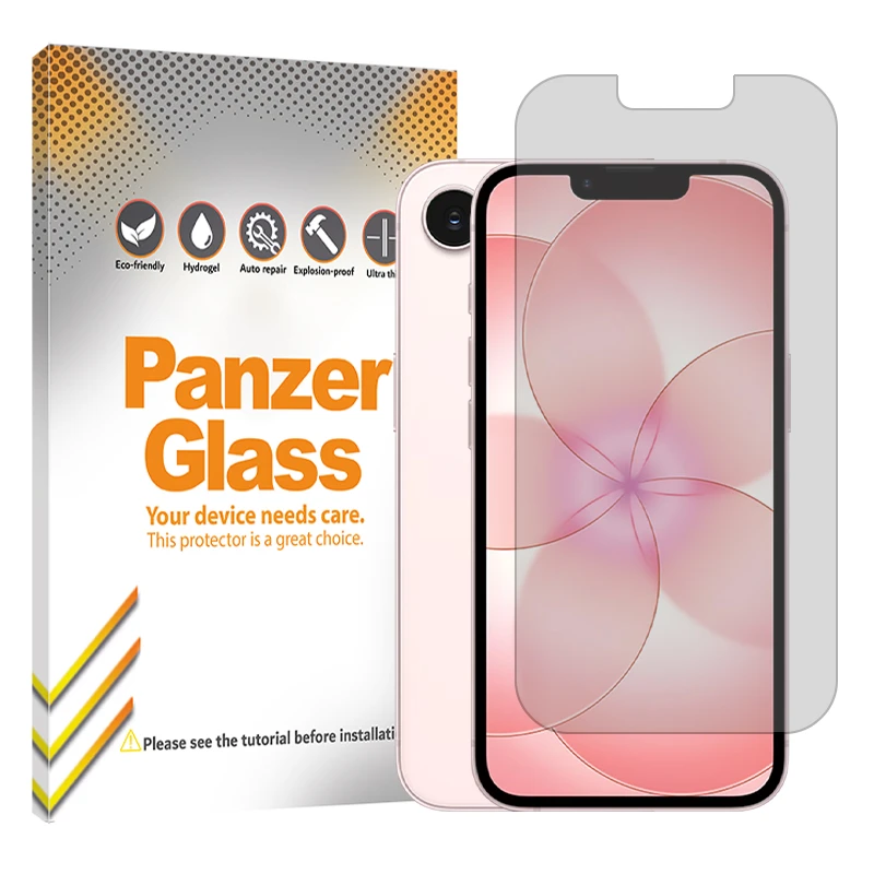 محافظ صفحه نمایش شفاف پنزر گلس مدل هیدروژلی مناسب برای گوشی موبایل اپل iPhone 17e
