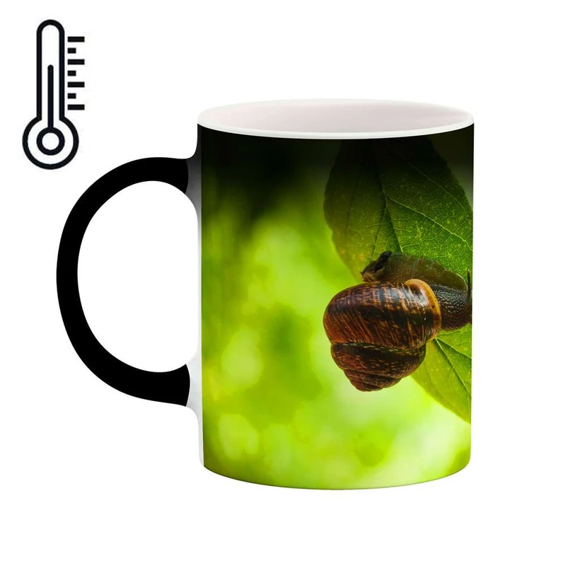 ماگ حرارتی کاکتی مدل حلزون کد mgh11173