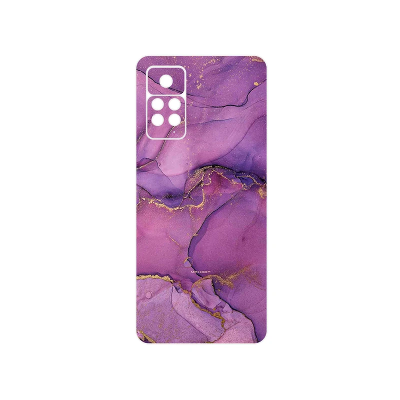 برچسب پوششی ماهوت مدل Purple Marble مناسب برای گوشی موبایل شیائومی Redmi Note 11 Pro
