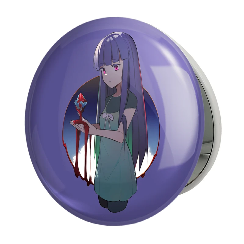 آینه جیبی خندالو طرح ریکا فورود انیمه هیگوراشی وقتی اشک می ریزد مدل تاشو کد 18160 