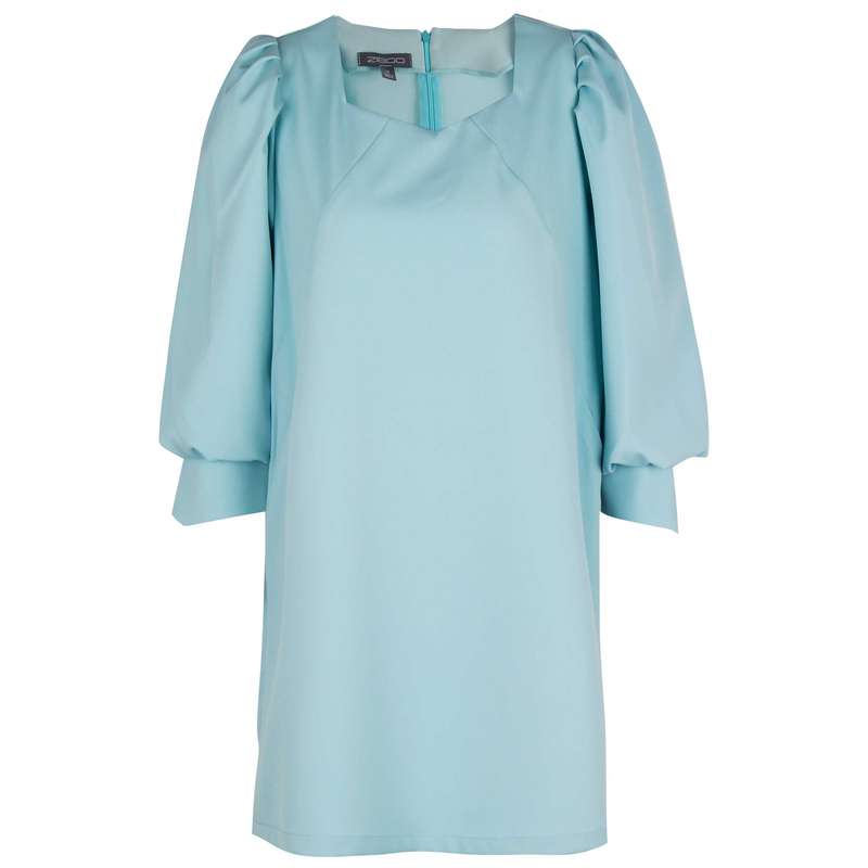 پیراهن زنانه زیبو مدل Angie aqua-BLUE AQUA