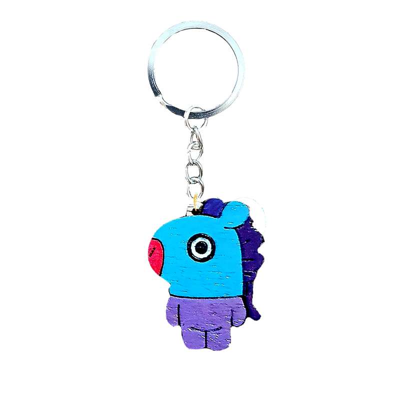 جاکلیدی دخترانه مدل بی تی اس bt21 mang