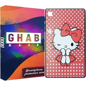 کاور قاب ناب طرح Cat مدل BN مناسب برای تبلت سامسونگ Galaxy Tab A7 Lite SM-T225