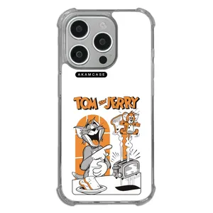 AKAM AMC-WTA15PRO-TOM & JERRY9 Cover For Apple iPhone 15 Pro