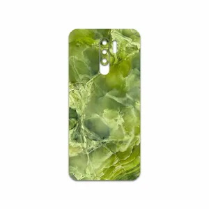 MAHOOT Green Crystal Marble Cover Sticker for Xiaomi Redmi 9