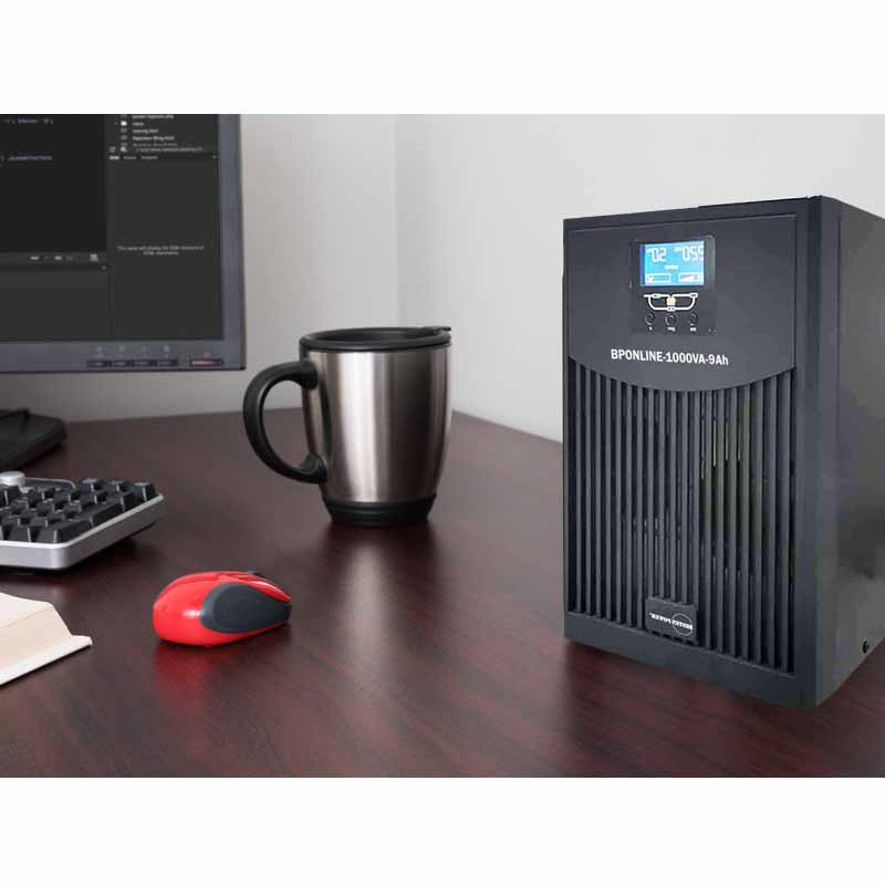 یو پی اس بستن پاور مدل BPONLINE-1000VA-9Ah ظرفیت 1000VA به همراه باتری داخلی