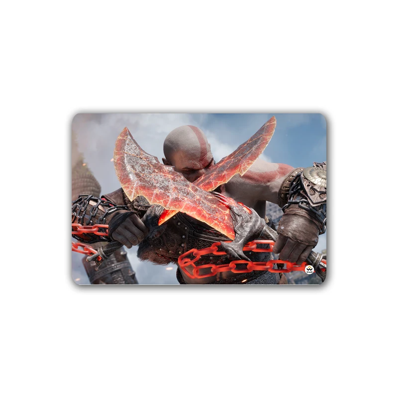 ماوس پد گیمینگ شادیت مدل god of war کد684 سایز37*24سانتیمتر