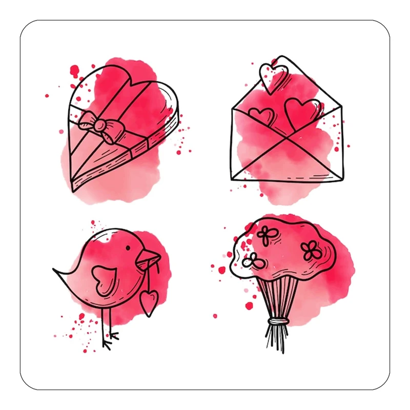 مگنت کاکتی طرح عاشقانه مدل mp37539