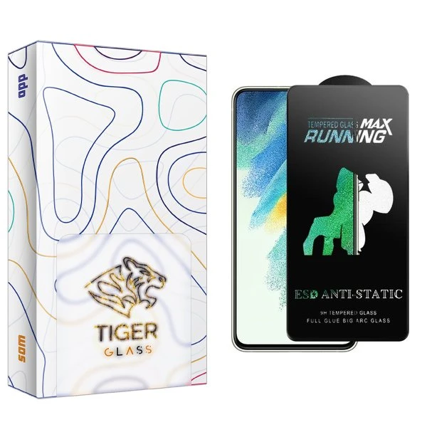 محافظ صفحه نمایش تایگر گلس مدل APL2newpkg Running Max مناسب برای گوشی موبایل سامسونگ Galaxy S21 fe