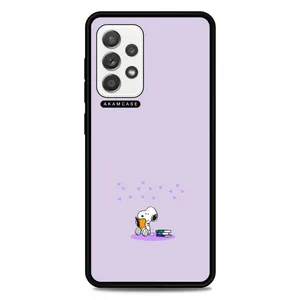 AKAM AMC-WSGA52-SNOOPY-36 Cover For Samsung Galaxy A52