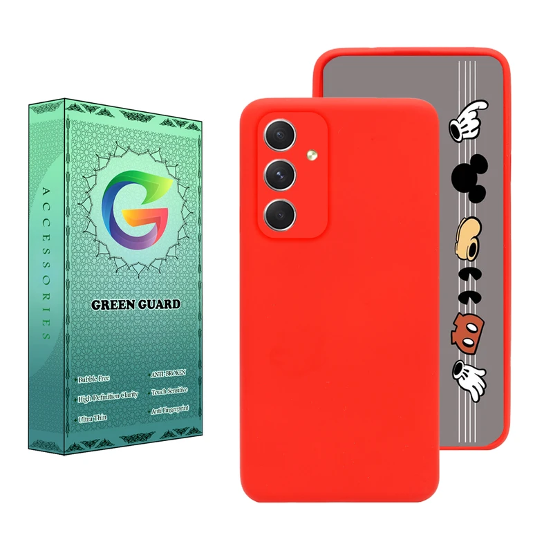کاور گرین گارد مدل Kygo طرح سیلیکونی مناسب برای گوشی موبایل سامسونگ Galaxy A24 