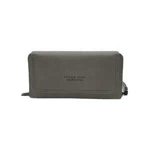 کیف پول زنانه مدل  تک زیپ دکمه دار کد 1044