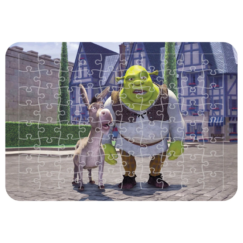 پازل 54 تکه مدل CHB1081 طرح کارتون شرک