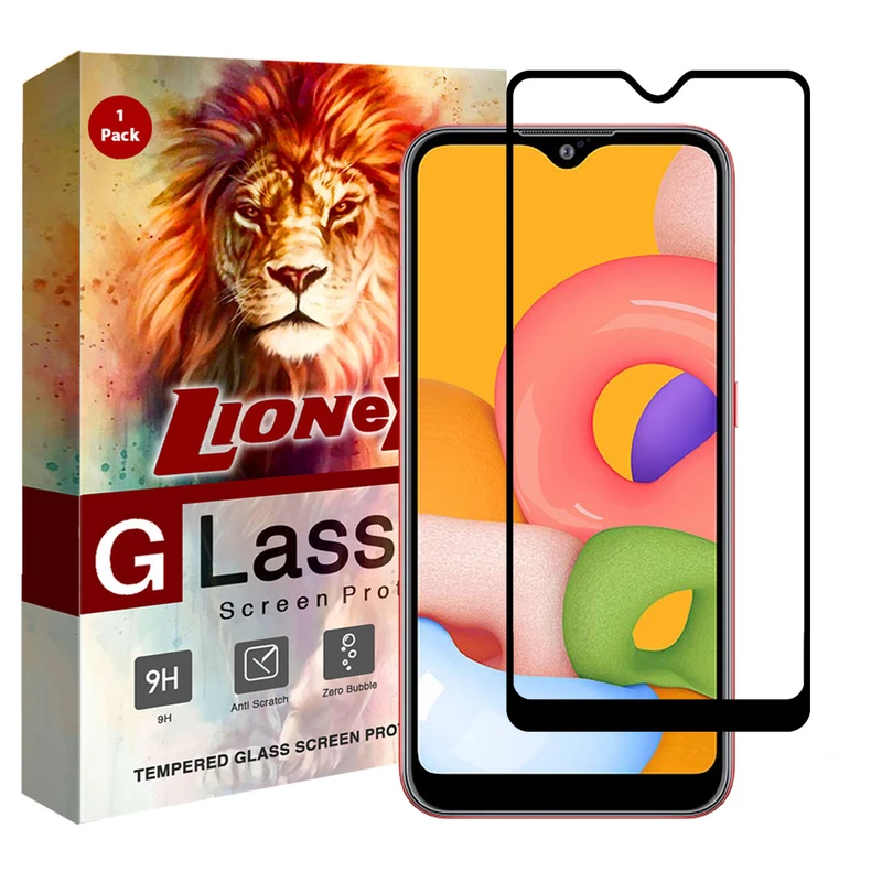 محافظ صفحه نمایش سرامیکی لایونکس مدل CRM مناسب برای گوشی موبایل سامسونگ Galaxy A01