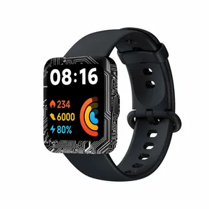 برچسب ماهوت طرح Black_Printed_Circuit_Board مناسب برای ساعت هوشمند شیائومی Redmi Watch 2 Lite