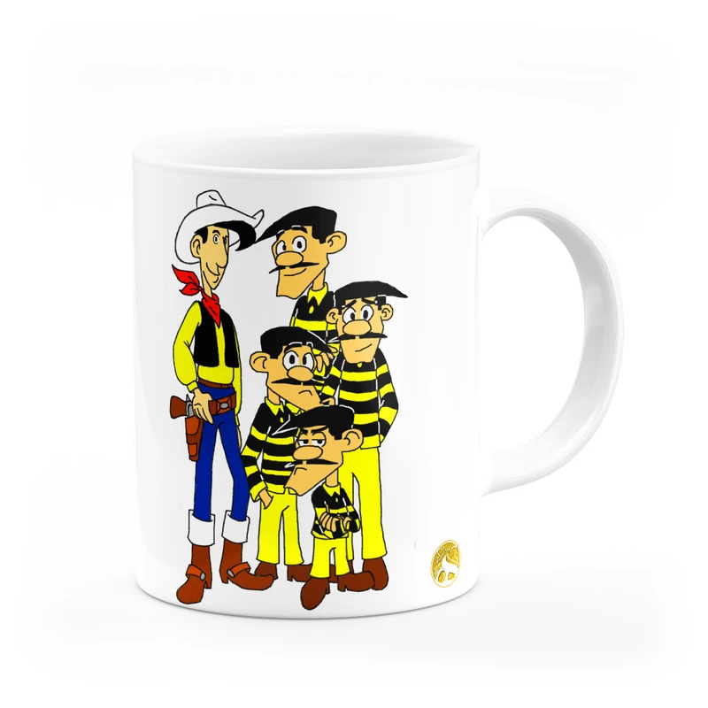 ماگ هومرو طرح انیمیشن دالتون‌ ها مدل MG4137