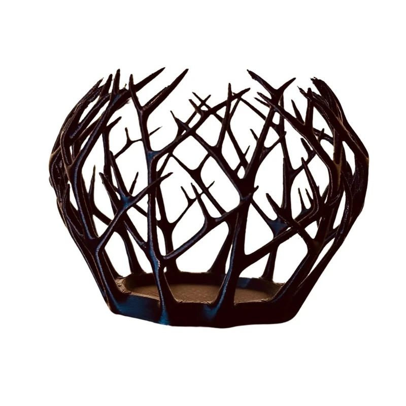 شمعدان مدل Dark Forest مناسب برای شمع وارمر