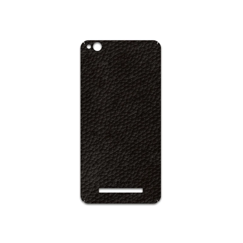 برچسب پوششی ماهوت مدل Dark-Brown-Leather مناسب برای گوشی موبایل شیائومی Redmi 4A