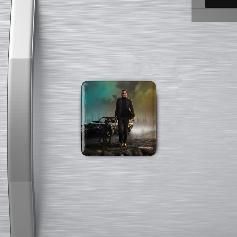 مگنت خندالو مدل جان ویک John Wick کد 28555