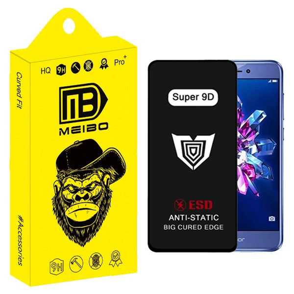 محافظ صفحه نمایش میبو مدل Super 9D Pro مناسب برای گوشی موبایل آنر 8 Lite