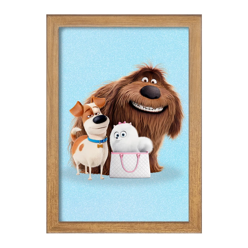تابلو خندالو مدل زندگی پنهان حیوانات خانگی The Secret Life of Pets  کد 10683