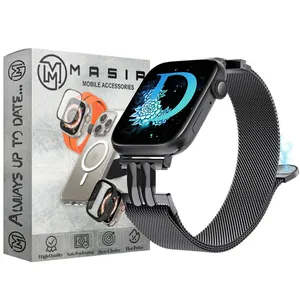   Masir Milanese WOM Magnetic Strap suitable for Apple Watch Series 1/2/3/4/5/6/7/8/9/SE/ULTRA/ULTRA 2 42/44/45/49mm