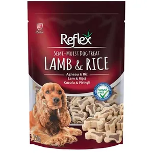 غذای تشویقی سگ رفلکس مدل Lamb & Rice وزن 150 گرم