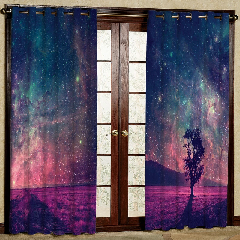 پرده مدل هازان پانچی کد 2243 سایز 140x200 سانتی متر