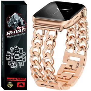 بند راینو مدل Cartir-2Line مناسب برای ساعت هوشمند اسمارت واچ PRO T900 / HIWATCH PRO T800 49mm