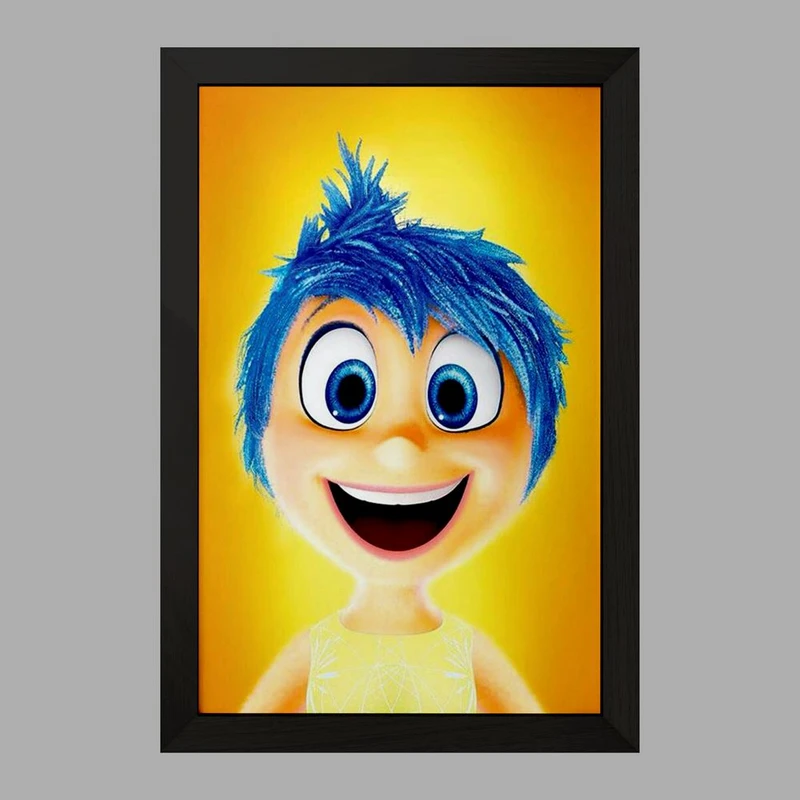 تابلو خندالو مدل شخصیت شادی انیمیشن اینساید اوت Inside Out  کد 3560