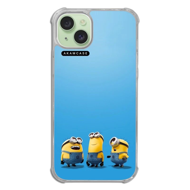 کاور آکام مدل AMC-WTA15PLUS-MINIONS10 مناسب برای گوشی موبایل اپل iPhone 15 Plus