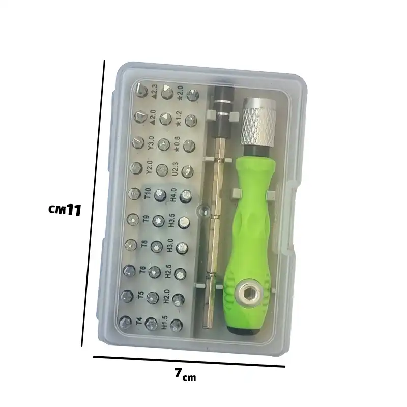 پیچ گوشتی موبایلی مدل 201 مجموعه 32 عددی